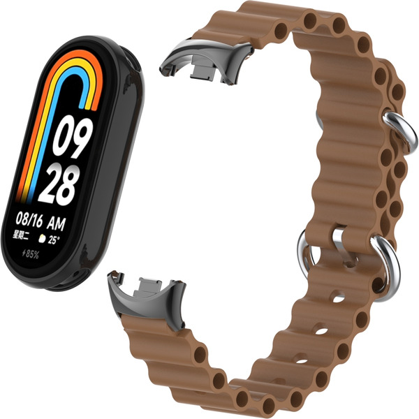 Ремешок Bingo Ocean для XIAOMI Mi Band 8 Коричневый