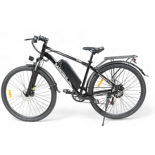 Электровелосипед SameBike SB-GT500 (чёрно-серебристый)