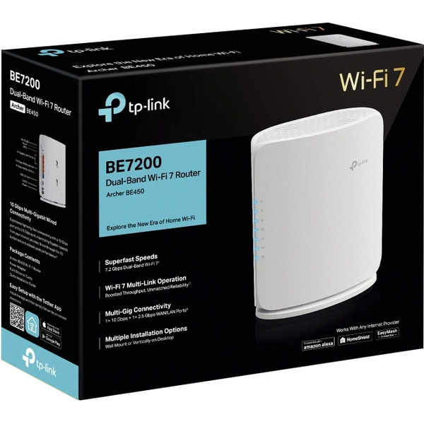Wi-Fi роутер TP-Link Archer BE450 BE7200