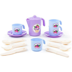 Набор игрушечной посуды Полесье Анюта 80066
