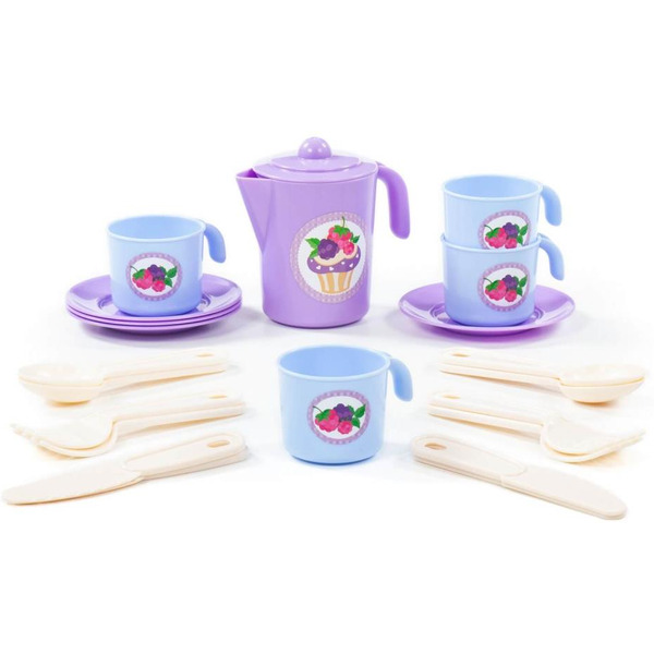 Набор игрушечной посуды Полесье Анюта 80066