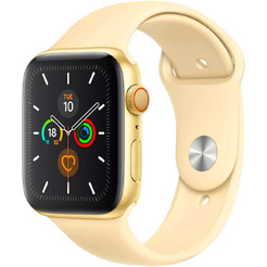 Ремешок Bingo Silicone для Apple Watch 42/44/45mm (S) бежевый