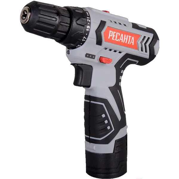 Дрель-шуруповерт Ресанта ДА-12-2ЛК (75/14/2)