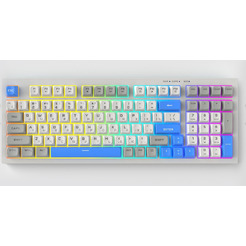 Клавиатура Ritmix RKB-598BL (серый/белый)