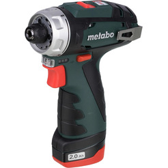 Дрель-шуруповерт Metabo PowerMaxx BS Basic (600080500) с 2-мя АКБ