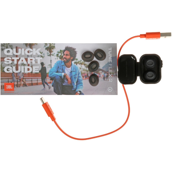 Наушники JBL Tune Flex 2 Ghost (черный)