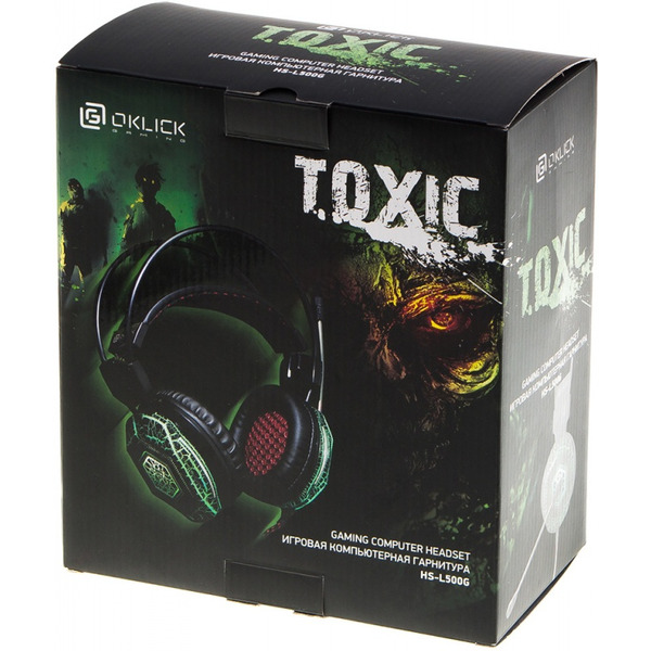 Наушники Oklick HS-L500G Toxic