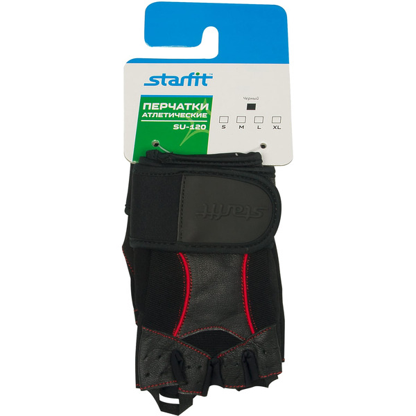 Перчатки атлетические Starfit SU-120 (M)