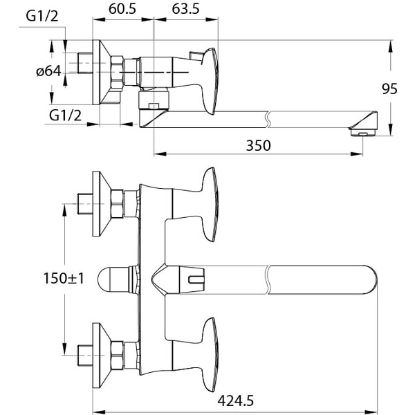 Смеситель IDDIS Copter COPSBL2i10WA
