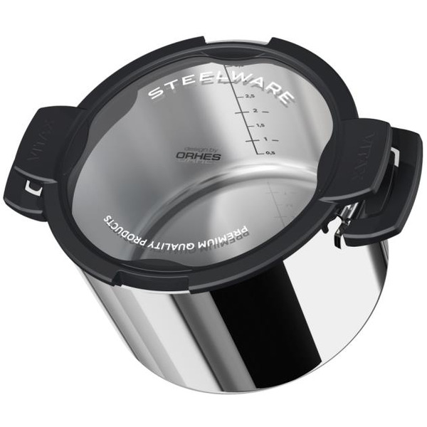 Кастрюля с крышкой VITAX Compact Chef VX-3802