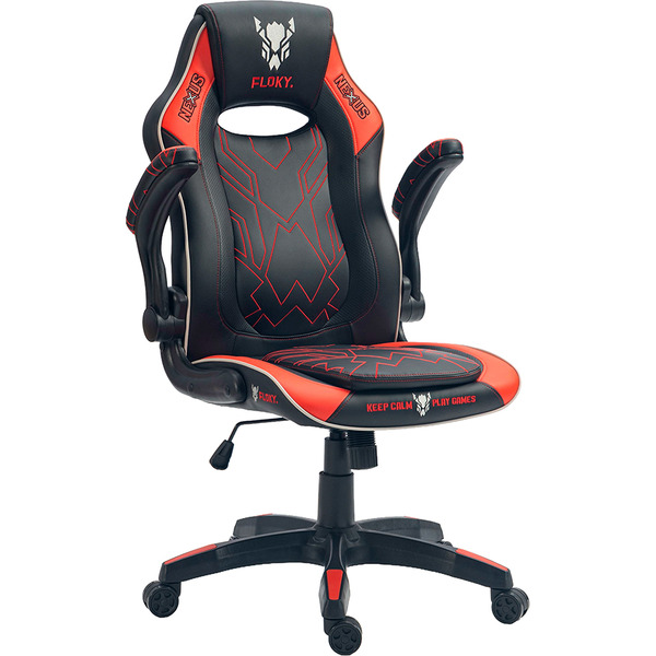 Кресло компьютерное FLOKY NEXUS Black-Red