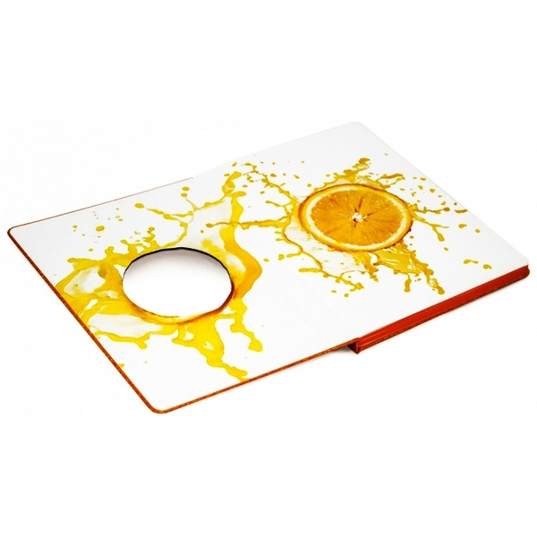 Записная книжка ЕЖЕВИКА "Апельсин", А5 72 л