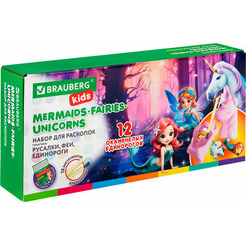 Набор для раскопок BRAUBERG Русалки, феи, единороги 665130