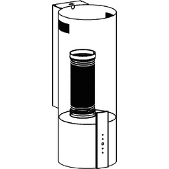 Кухонная вытяжка Korting KHC 35969 DN Cylinder