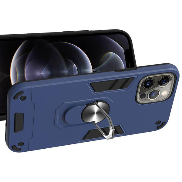 Бампер Bingo Warrior для Apple iPhone 12 Pro Max (синий)