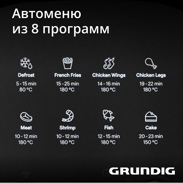 Аэрогриль Grundig FRY 6321 L (8917373600)