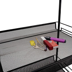 Этажерка ЗМИ Ладья 13 Э 399 (черный)