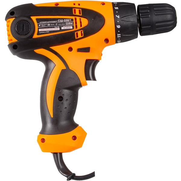 Дрель-шуруповерт Вихрь СШ-550/1 (72/16/2)