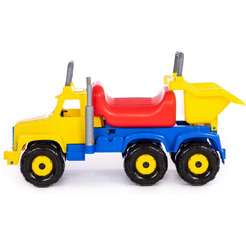 Автомобиль-каталка Полесье Супергигант-2 24590 (жёлто-красный)