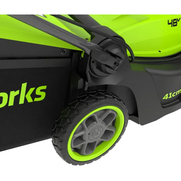 Газонокосилка Greenworks GD24X2LM411 2520907 (без АКБ и ЗУ)