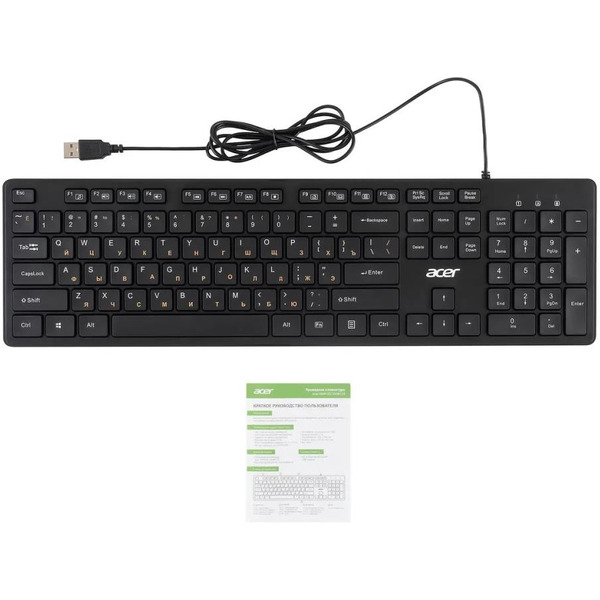 Клавиатура Acer OKW122 (ZL.KBDEE.00C)