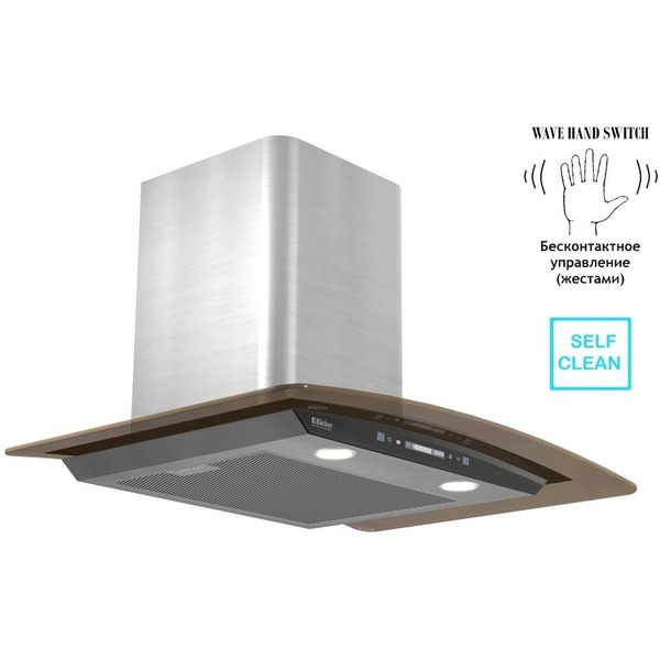 Кухонная вытяжка Backer QD60E-MC INOX 12K