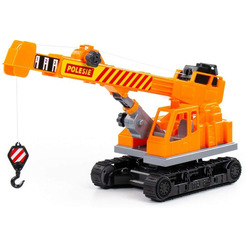 Кран Полесье Монолит гусеничный кран 89649 (оранжевый)