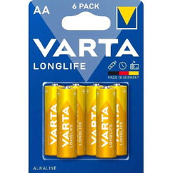 Батарейка Varta Longlife 6 AA 04106101426 (6шт)