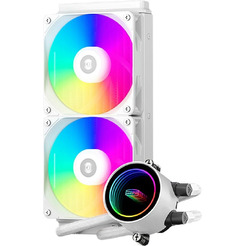 Система жидкостного охлаждения для процессора PCCooler DA240 ARGB DA240-WHAWXX-GL (белый)