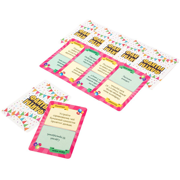 Настольная игра Dream Makers Фанты. Cards 2419C