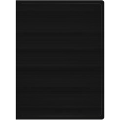 Папка для бумаг Бюрократ DeLuxe DLVBOX80BLCK (черный)