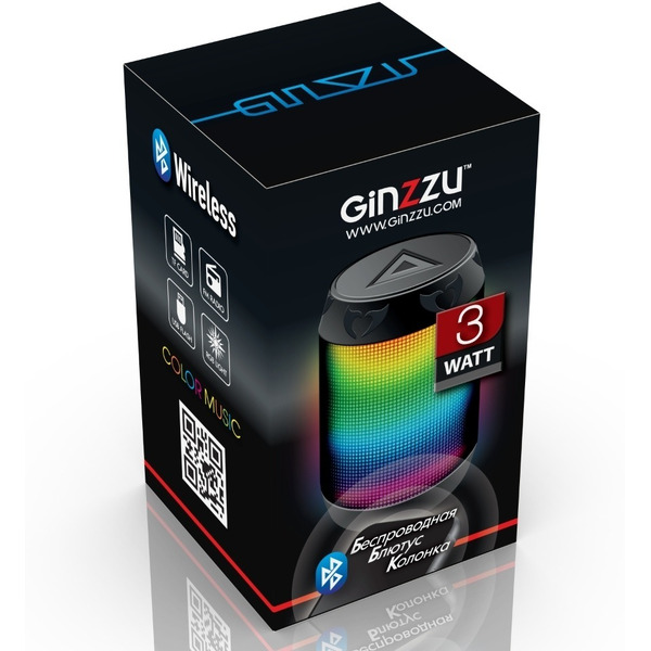Колонка Bluetooth GINZZU GM-999C