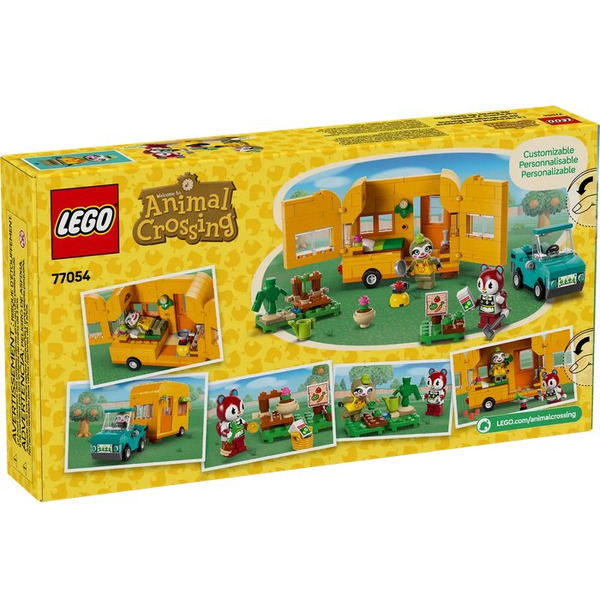 Конструктор Lego Animal Crossing Садовый магазин на колесах Лейфа 77054