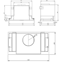 Вытяжка Akpo Neva Glass Eco 60 wk-4 (белый/нержавеющая сталь)