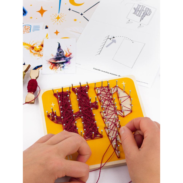 Набор для творчества Woody Цвик-арт. Магические буквы 07715