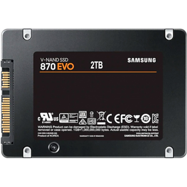 SSD Samsung 870 Evo 2TB MZ-77E2T0BW