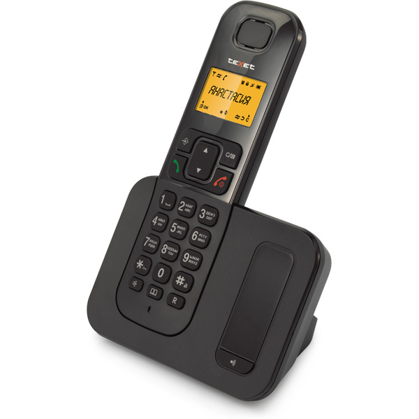 Телефон стандарта dect TEXET TX-D6605A черный