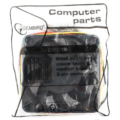Вентилятор для корпуса Gembird D6015SM-3