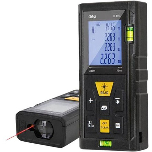 Дальномер лазерный Deli EDL4168