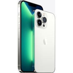 Смартфон Apple iPhone 13 Pro 128Gb SIM+eSIM восстановленный Rostock Грейд A (серебристый)