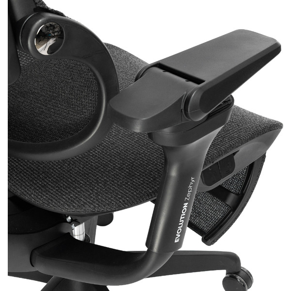 Кресло компьютерное EVOLUTION Zephyr Black