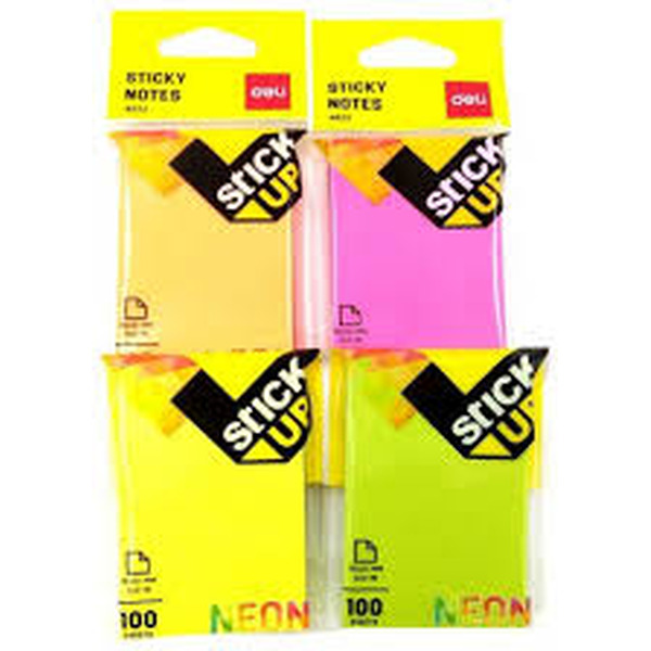 Блок для заметок с липким слоем DELI А02402