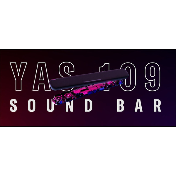 Звуковая панель YAMAHA YAS-109 (черный)