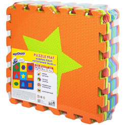 Коврик-пазл напольный ЮНЛАНДИЯ Фигуры 664664