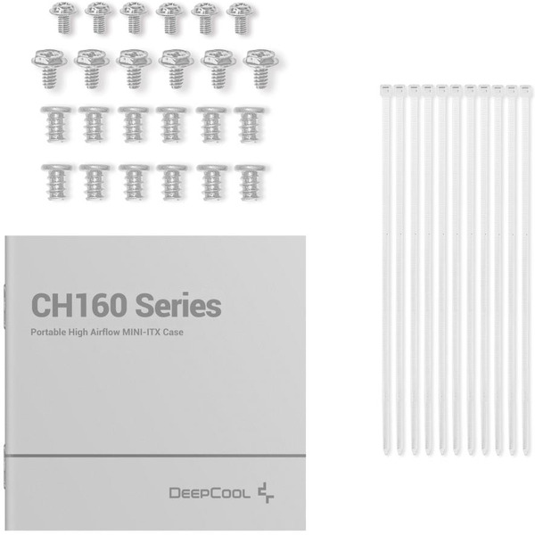Корпус DeepCool CH160 WH R-CH160-WHNGI0-G-1