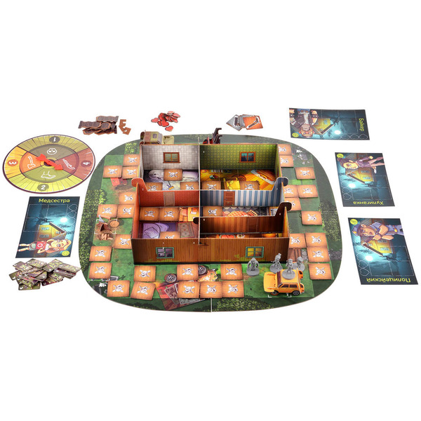 Настольная игра Магеллан Зомби в доме. Заражение MAG119832