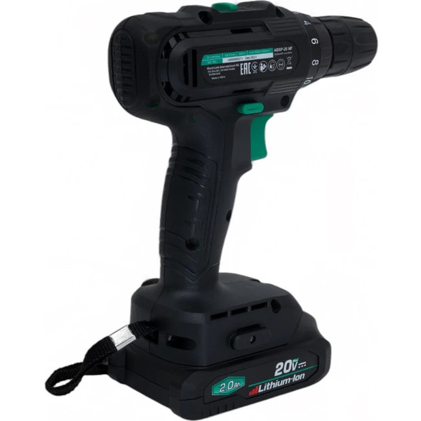Дрель-шуруповерт DWT ABSP-20 NF-2 BMC (с 2-мя АКБ, кейс)