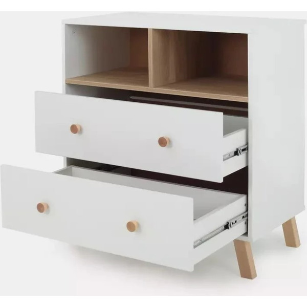 Комод пеленальный Rant Vester 115 (Cloud White)