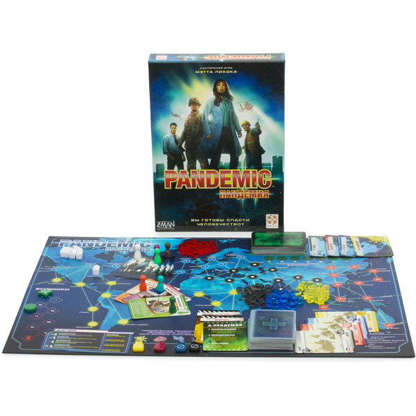 Настольная игра Стиль Жизни Пандемия (производство) (2024) LS150
