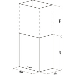 Вытяжка HOMSair Phlox Push 40 (белый)
